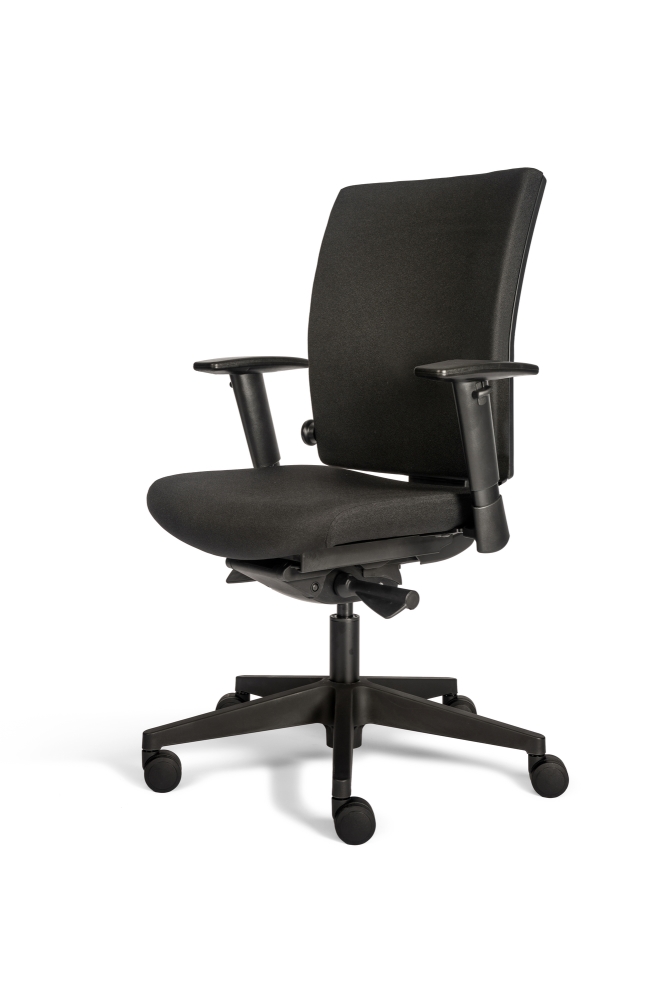 Comfort bureaustoel zwart 