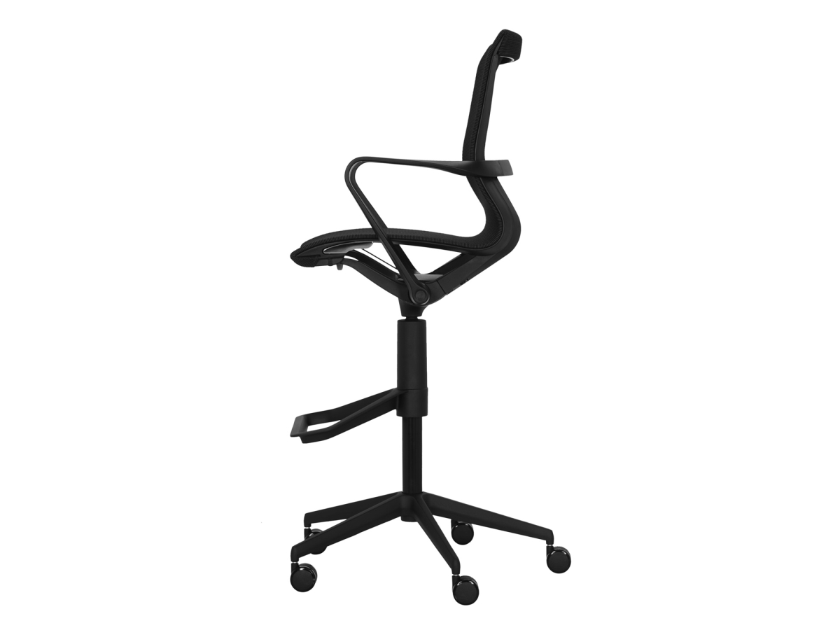 Hoge bureaustoel met voetensteun Stradic